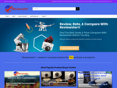 reviewster.com snapshot
