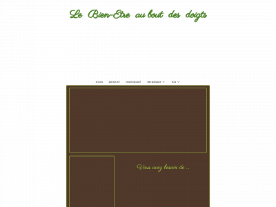 le-bien-etre-au-bout-des-doigts.fr snapshot