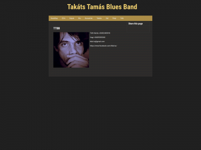 takatstamasbluesband.com snapshot
