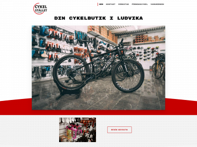 cykelstalletludvika.se snapshot