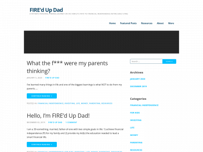 firedupdad.com snapshot