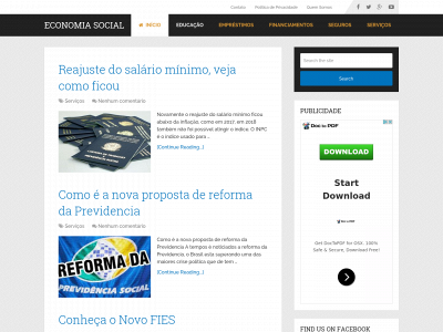 economiasocial.net snapshot