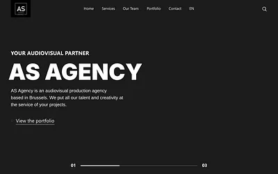 as-agency.be snapshot