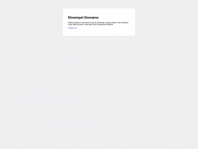 eksempel.dk snapshot