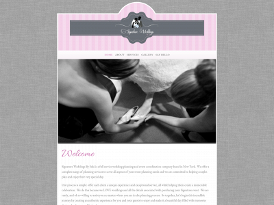 signatureweddingsinc.com snapshot