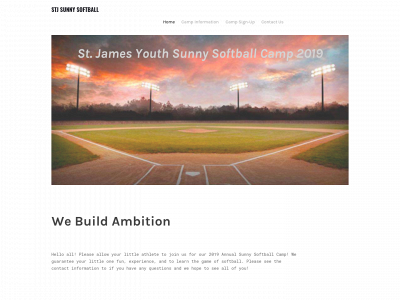 sunnysoftballcampstj.weebly.com snapshot