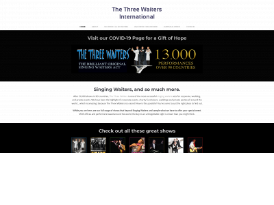 www.thethreewaiters.com snapshot