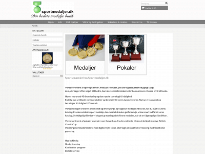 sportmedaljer.dk snapshot