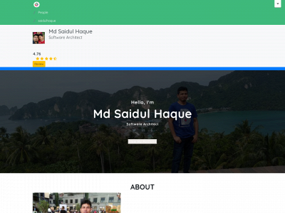 saidulhaque.com snapshot