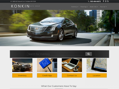 konkinautogroup.com snapshot