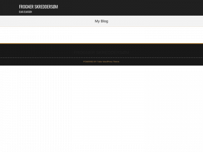 skredderi.no snapshot