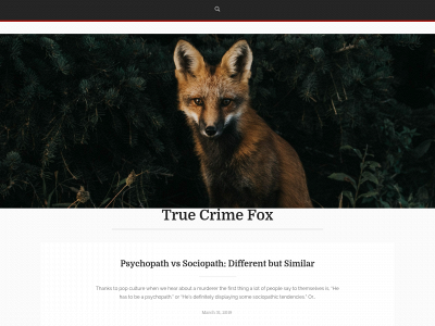 truecrimefox.com snapshot