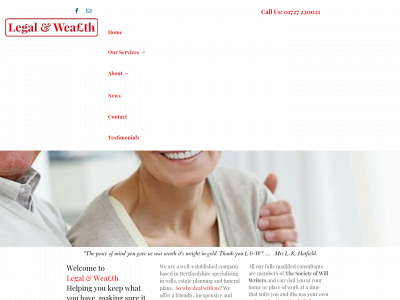 legalandwealth.com snapshot