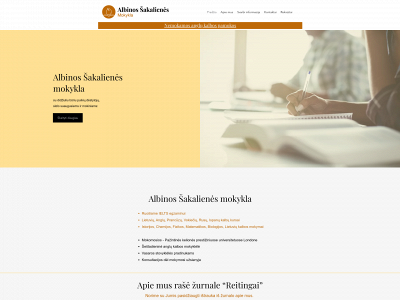 sakalienesmokykla.lt snapshot