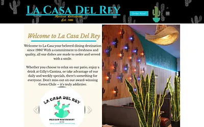 www.lacasadelreyco.com snapshot