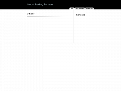 global-trading.no snapshot