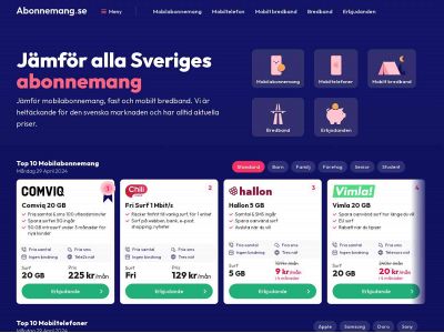 abonnemang.se snapshot