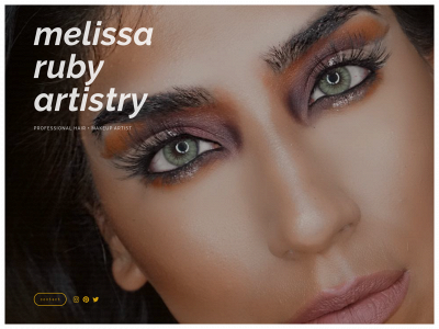 melissarubyartistry.com snapshot