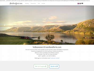 nordlandferie.com snapshot