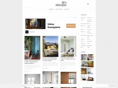 notapaperhouse.com snapshot