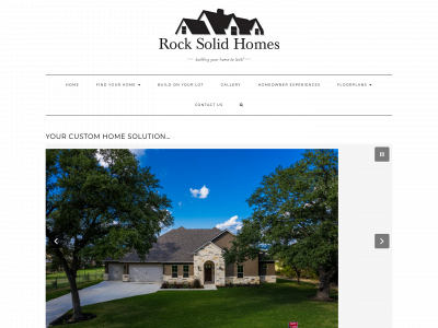 rocksolidhomestx.com snapshot