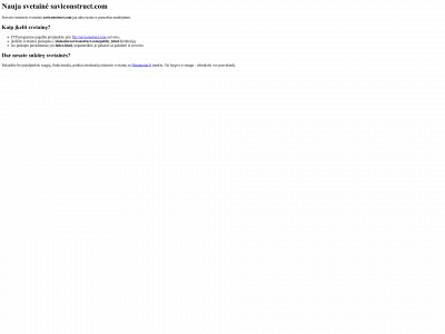 saviconstruct.com snapshot
