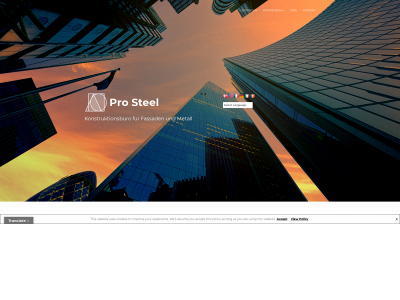 pro-steel.org snapshot