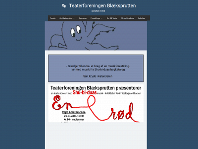 teaterforeningen-blaeksprutten.dk snapshot
