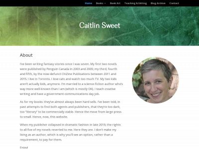 caitlinsweet.com snapshot