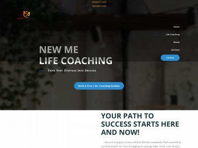 newmelifecoaching.com snapshot