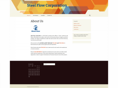 steel-flow.com snapshot