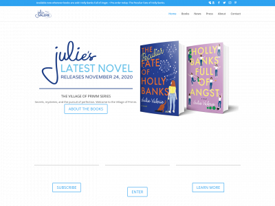 julievalerie.com snapshot