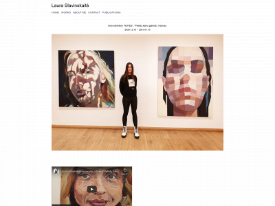 lauraslavinskaite.com snapshot