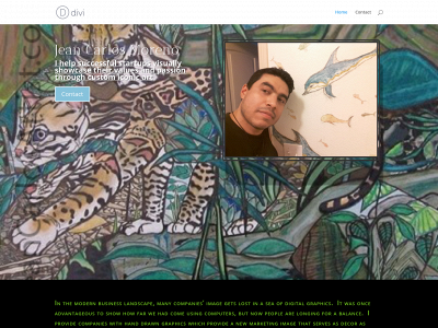 jeancarlosartist.com snapshot