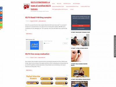 ieltsstrategies.com snapshot