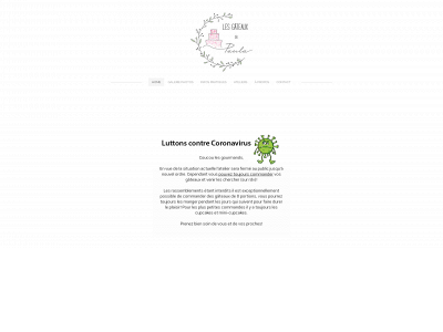 www.lesgateauxdepaula.com snapshot