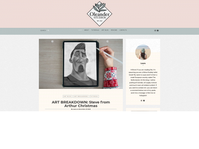 oleander-studios.com snapshot