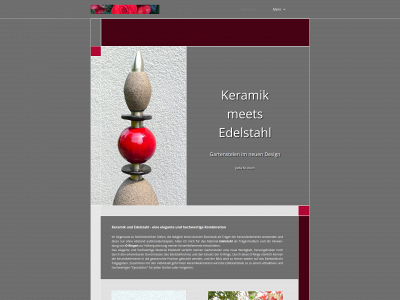 keramik-meets-edelstahl.de snapshot