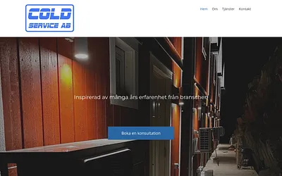 coldservice.se snapshot