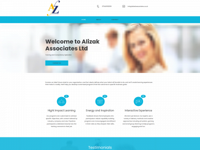 alizakassociates.co.uk snapshot