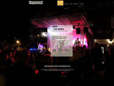 impressed-band.at snapshot