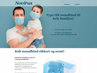 novirus.dk snapshot