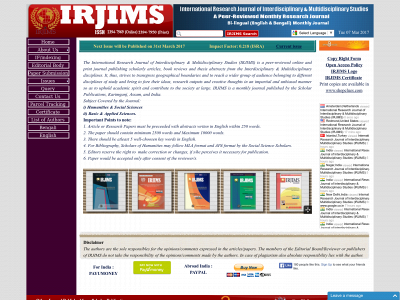 irjims.com snapshot