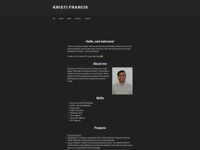 kristi.nu snapshot