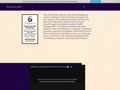 mysocialsecurityrescue.com snapshot