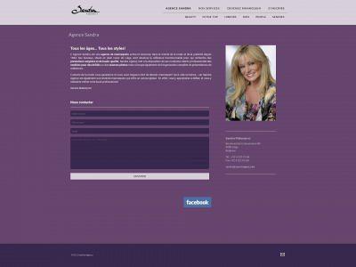sandraagency.be snapshot
