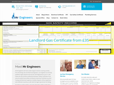 www.mrengineers.co.uk snapshot