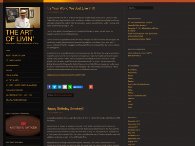 theartoflivin.com snapshot