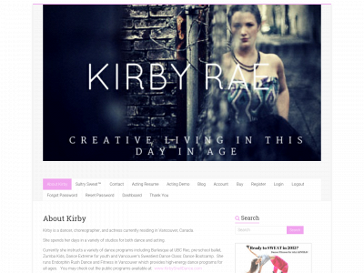 kirbyrae.com snapshot