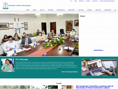 uhe.edu.pk snapshot